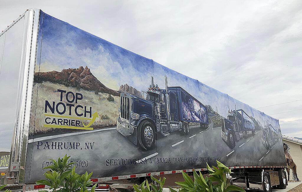 A unique handpainted fleet (775) 5376020 Top Notch Carrier