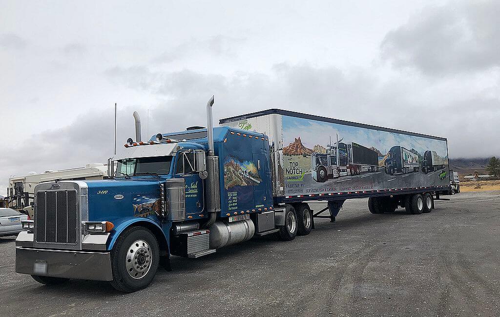 A unique handpainted fleet (775) 5376020 Top Notch Carrier