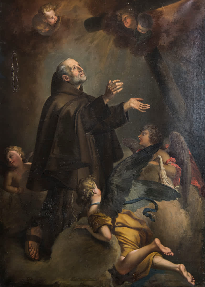 Vision des hl. Petrus von Alcantara