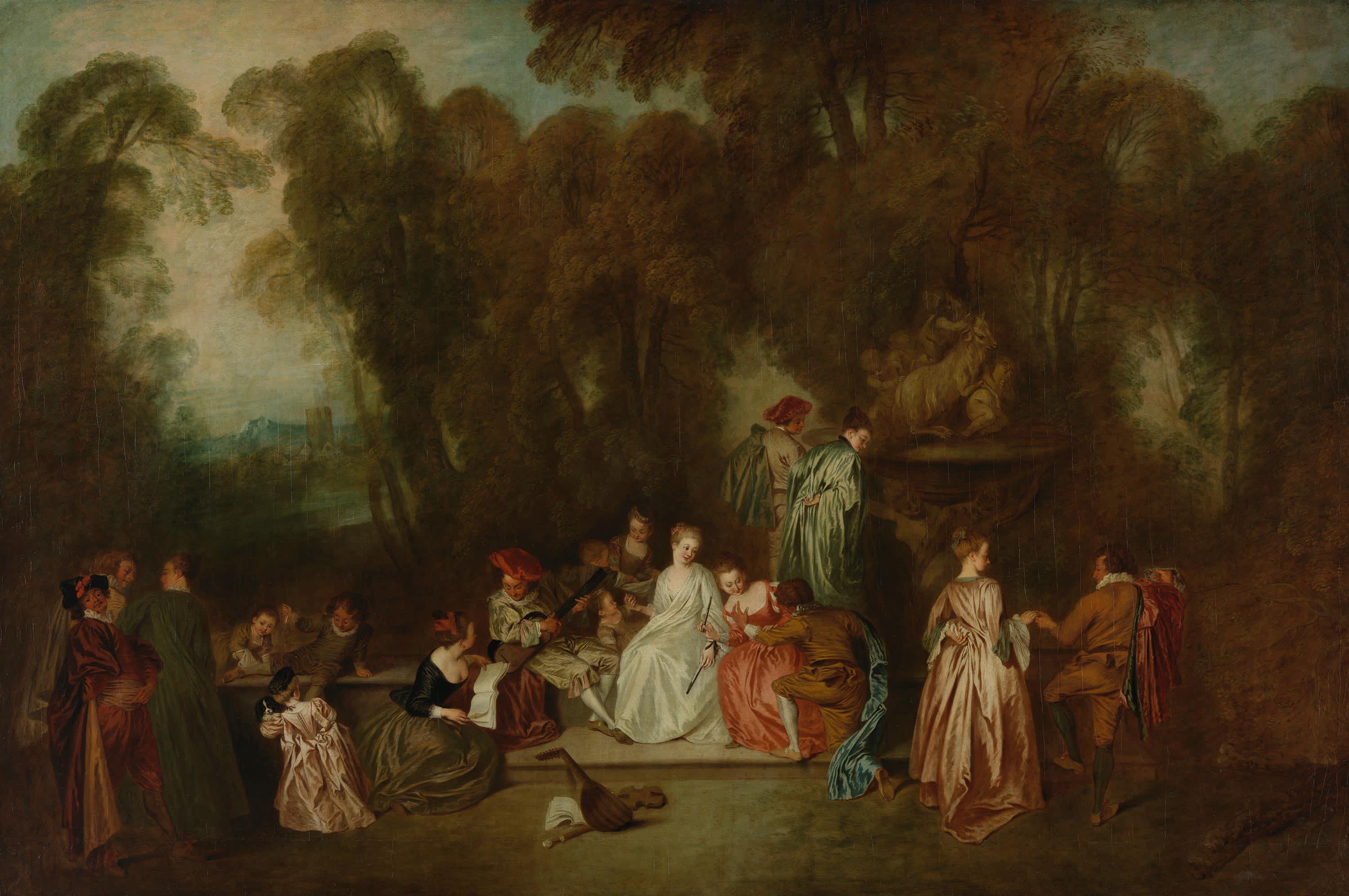 Gesellschaft im Park