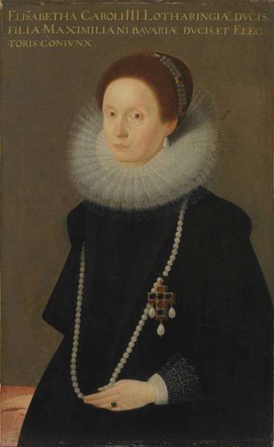 Bildnis der Elisabeth von Lothringen (1574-1635), erste Gemahlin des Kurfürsten Maximilian I. von Bayern