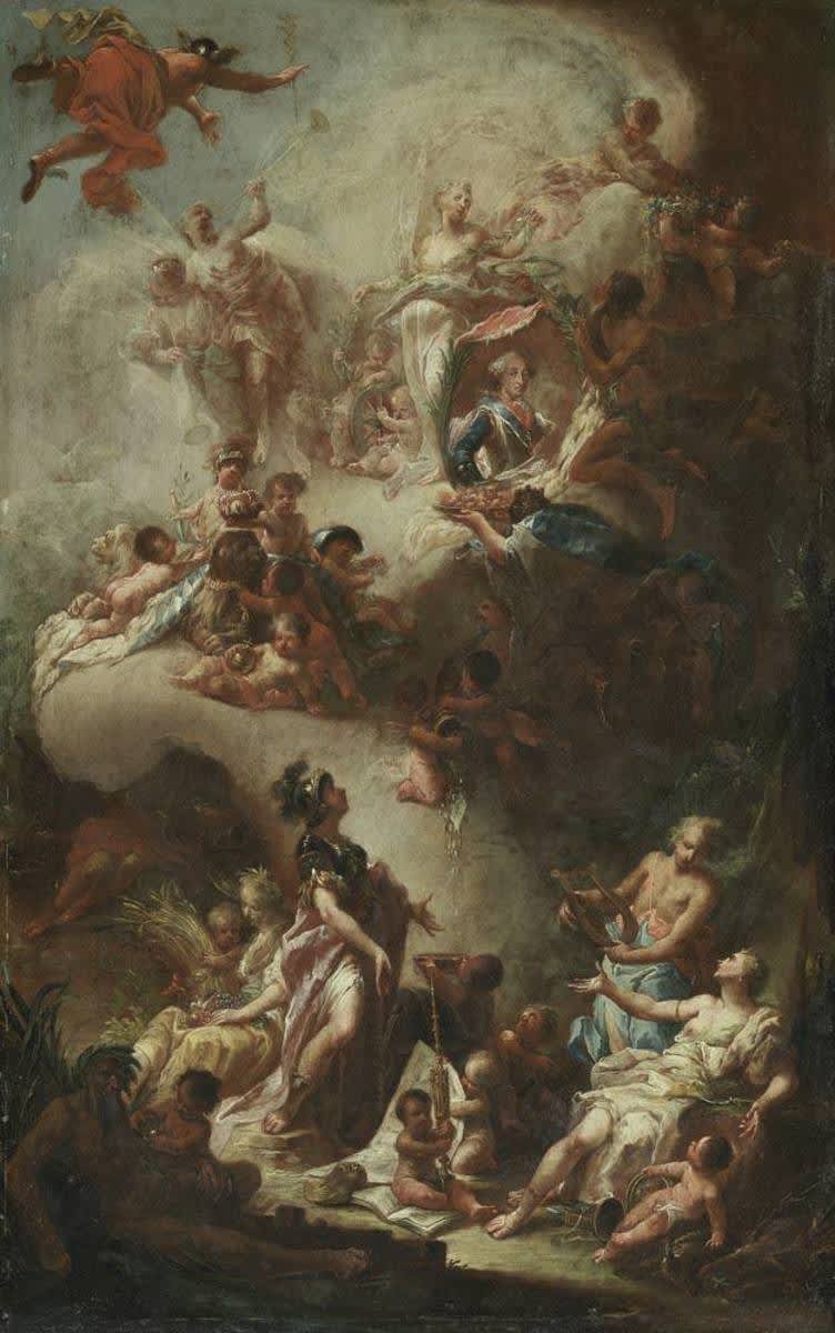 Apotheose des Kurfürsten Maximilian III. Joseph von Bayern