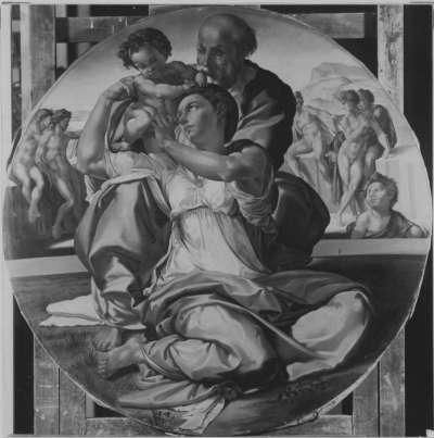 Die Madonna des Angelo Doni (nach Michelangelo)