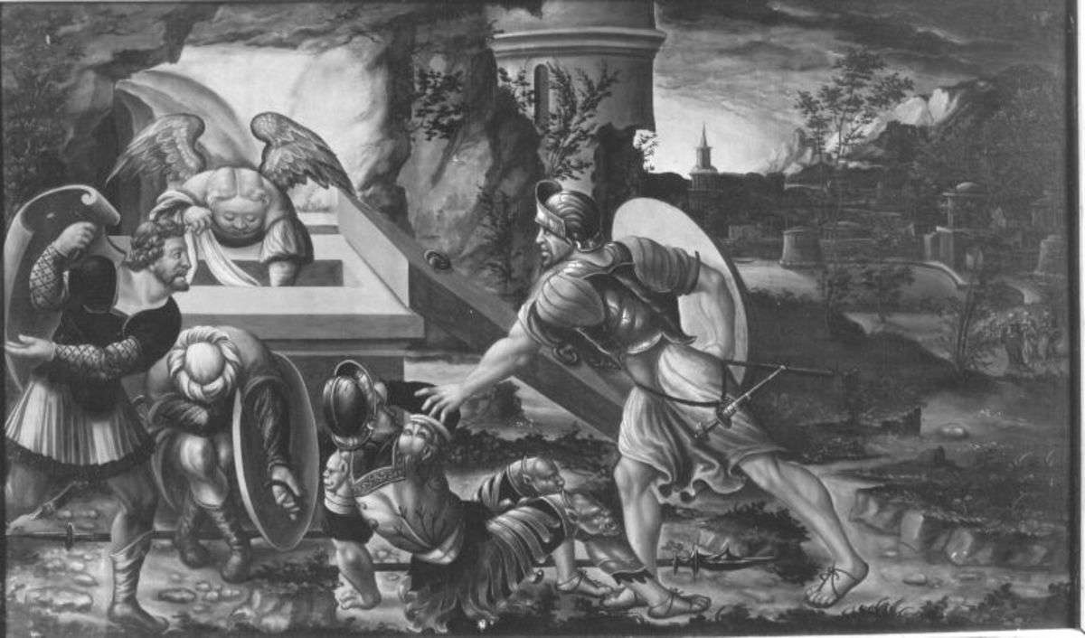 Auferstehung Christi
Rückseite: Maria der Verkündigung