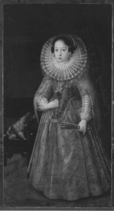 Bildnis der Prinzessin Maria Renata von Bayern (1616-1630) im Alter von sieben Jahren