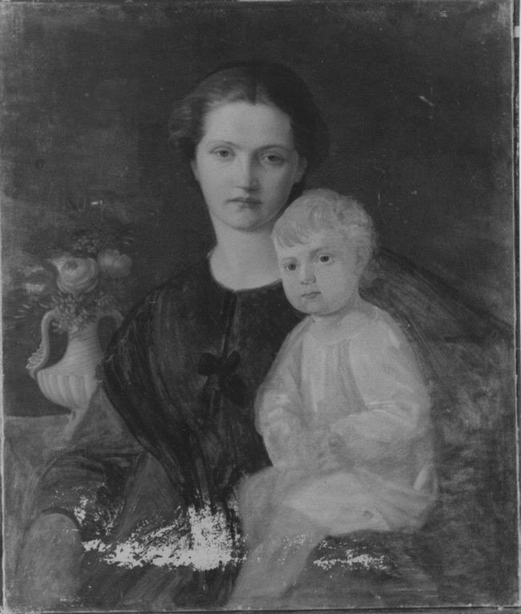 Bildnis einer Mutter mit ihrem Kind