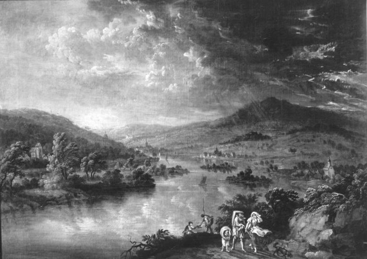 Mainebene in Gewitterstimmung