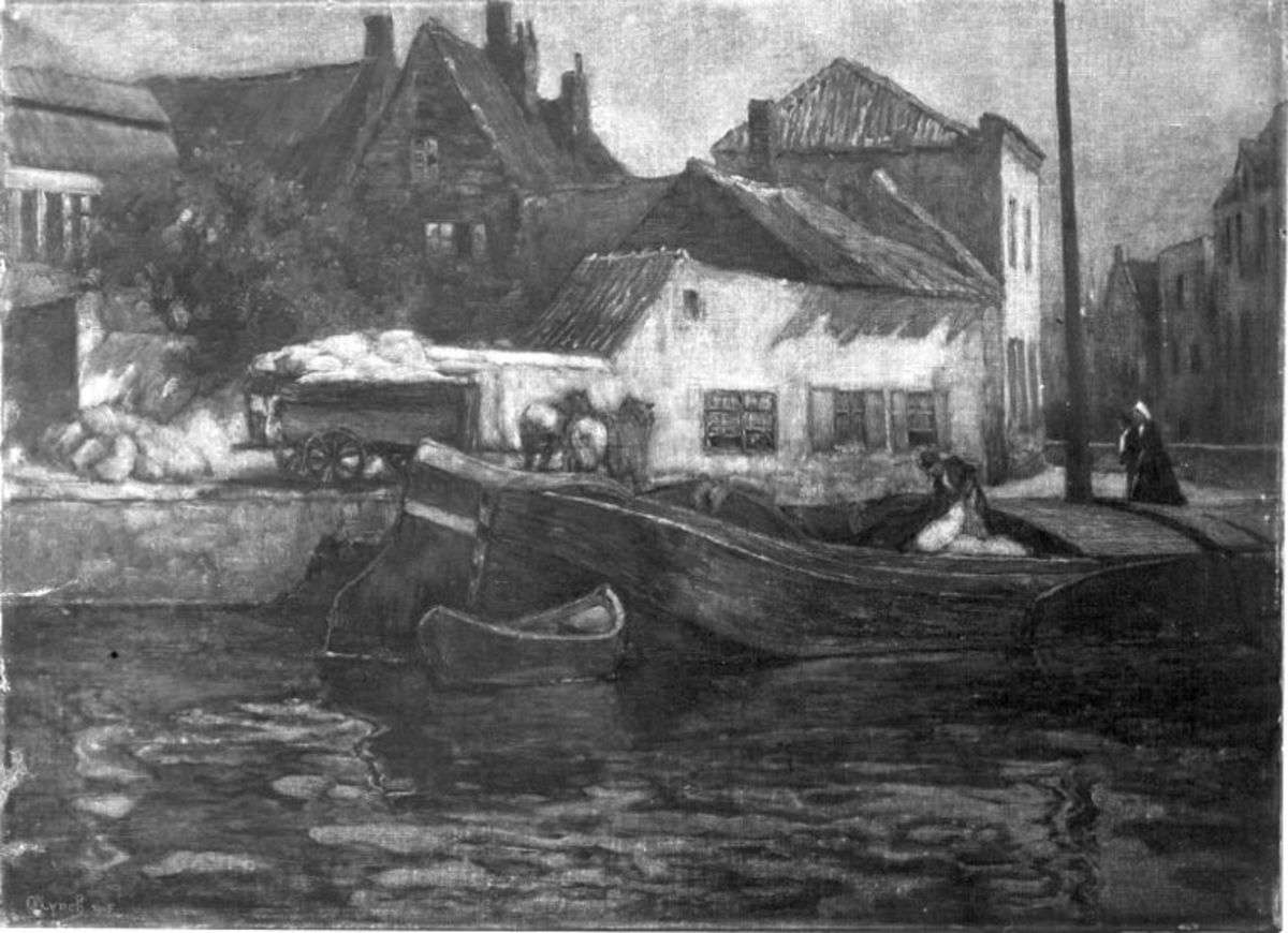 Kanal in Brügge