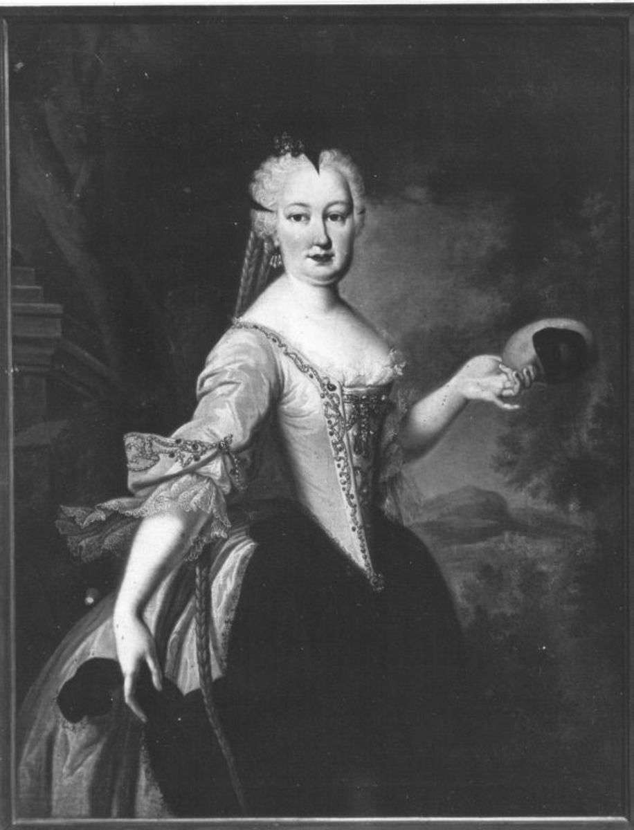 Bildnis der Maria Franziska Dorothea von Pfalz-Sulzbach, Herzogin von Zweibrücken-Birkenfeld (1724-1794)