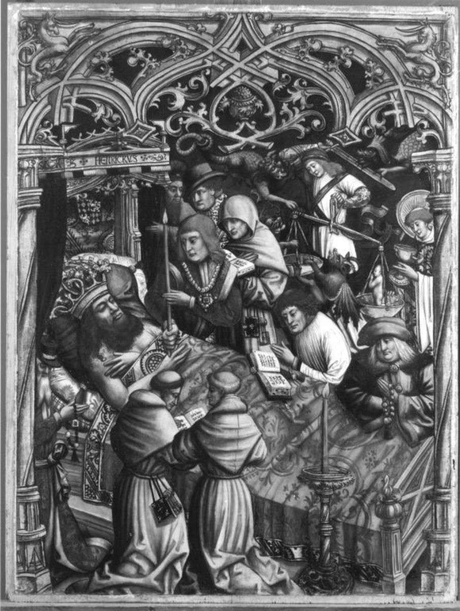 Tod des Kaisers Heinrich