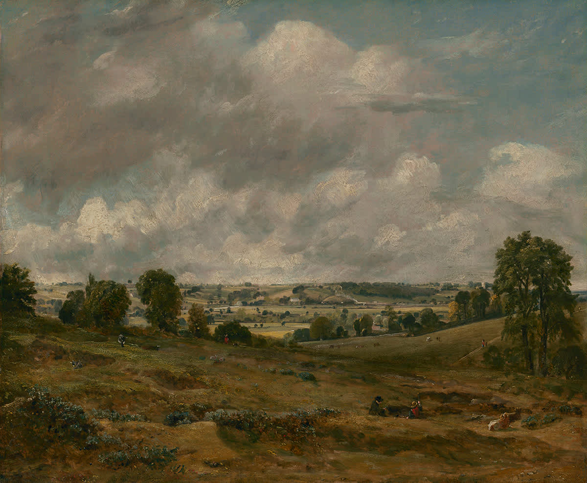 Blick von East Bergholt auf Dedham Vale