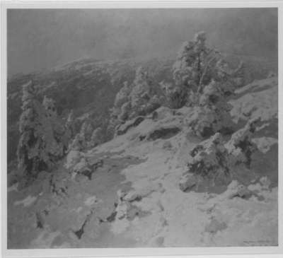 Schneelandschaft (Tiefer Schnee)