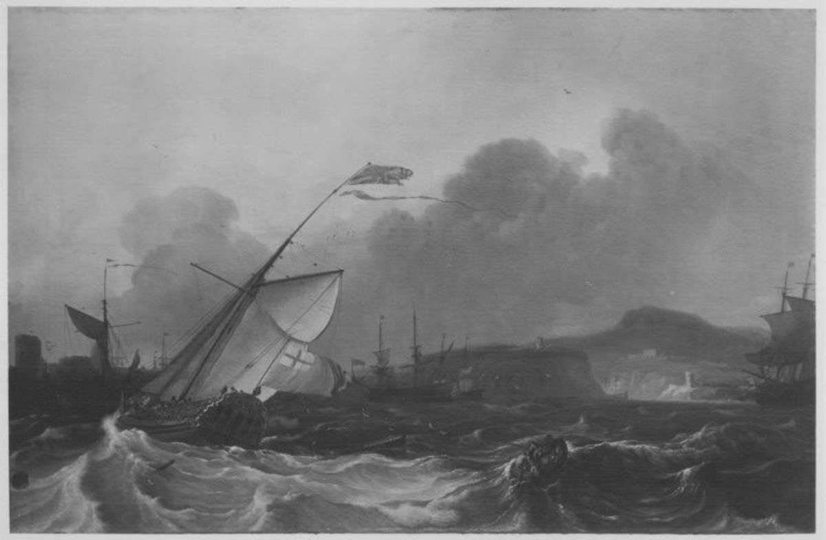 Die Reede von Plymouth