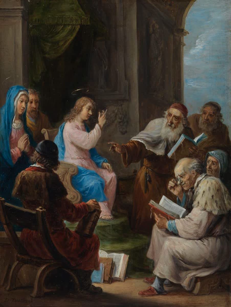 Der zwölfjährige Jesus im Tempel