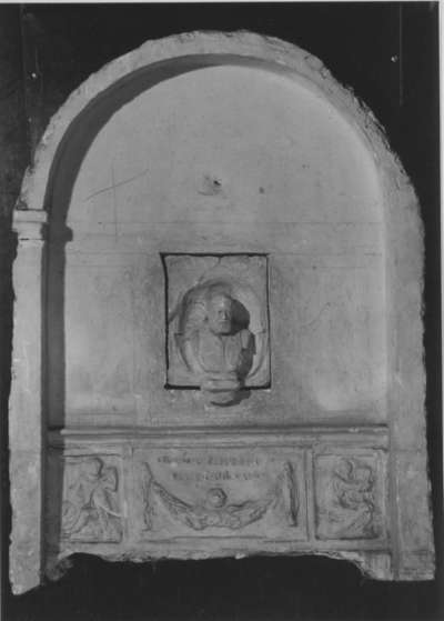 Fragment des Modells für das Denkmal von Joseph Joachim in Berlin