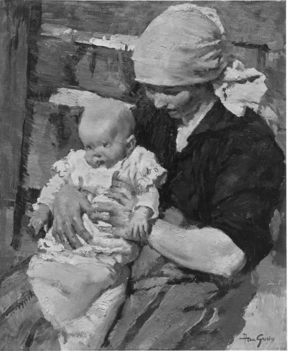 Mutter und Kind (In der Sonne)