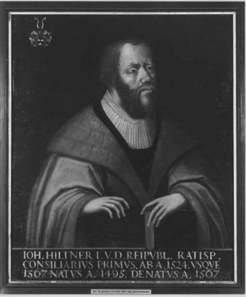Bildnis Dr. Johannes Hiltner (1495-1567)