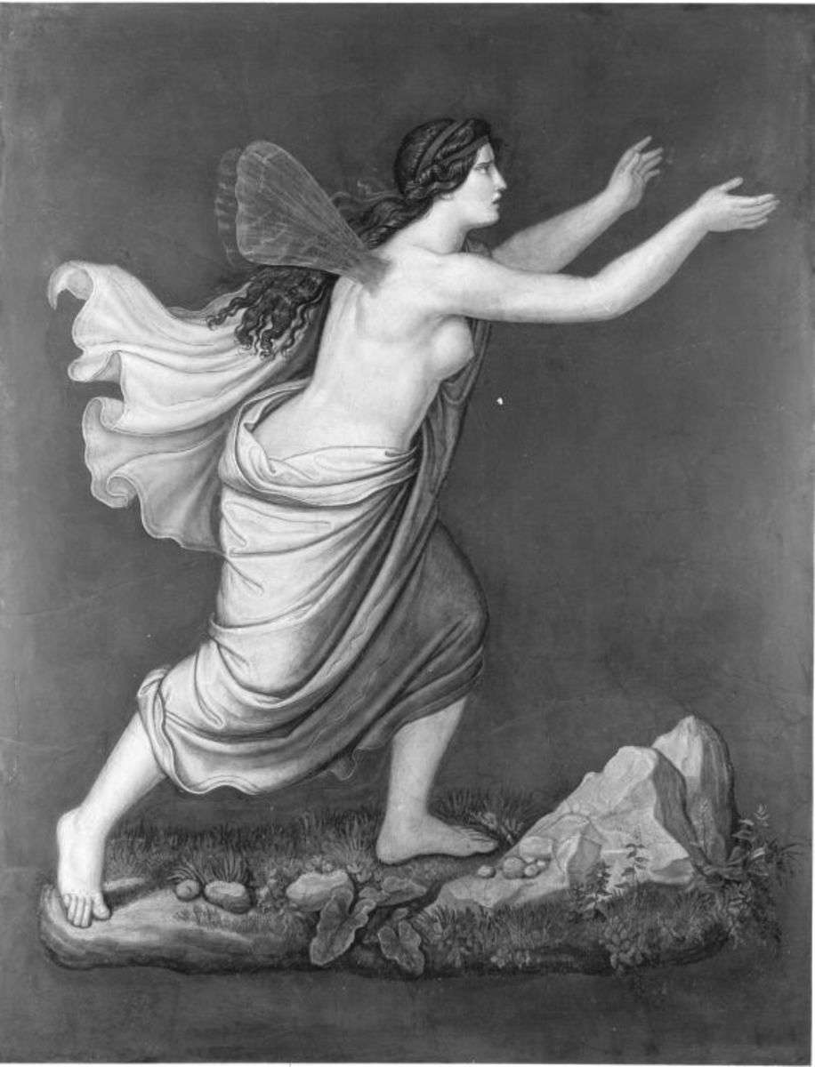 Das Märchen von Amor und Psyche: Psyche umherirrend