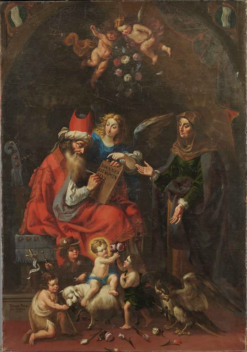 Zacharias gibt Johannes den Namen