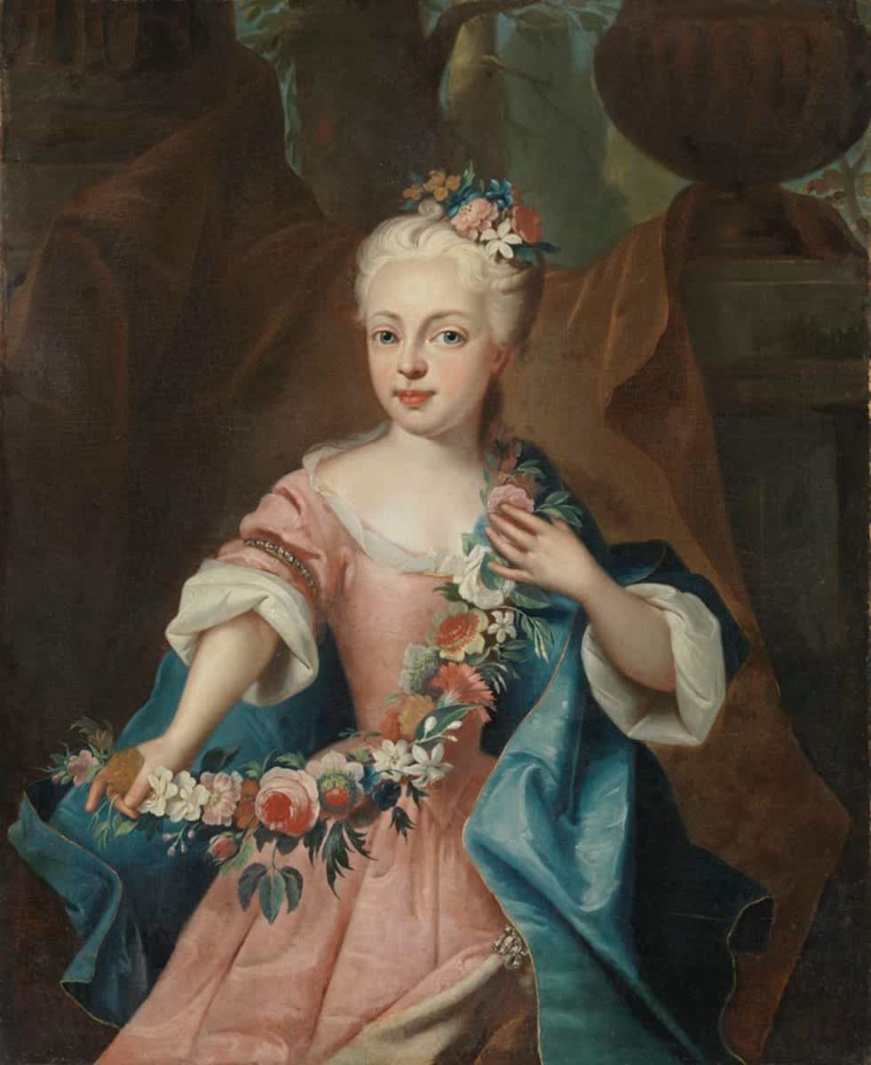 Bildnis der Erzherzogin Maria Theresia von Österreich, spätere Kaiserin (1717-1780)