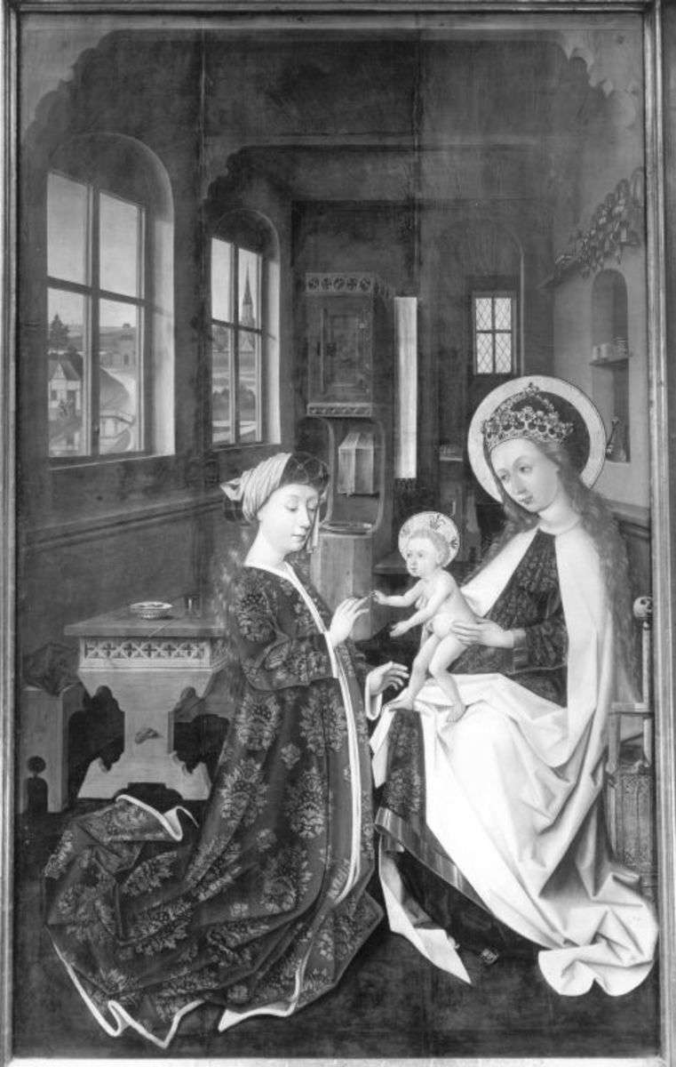 Altar des Marcus Landauer: Verlobung der hl. Katharina