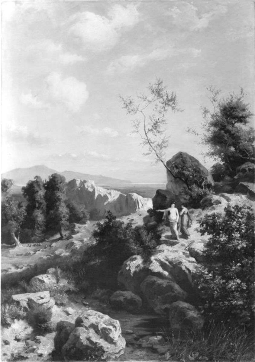 Venus schickt Psyche zu den goldhaarigen wilden Schafen