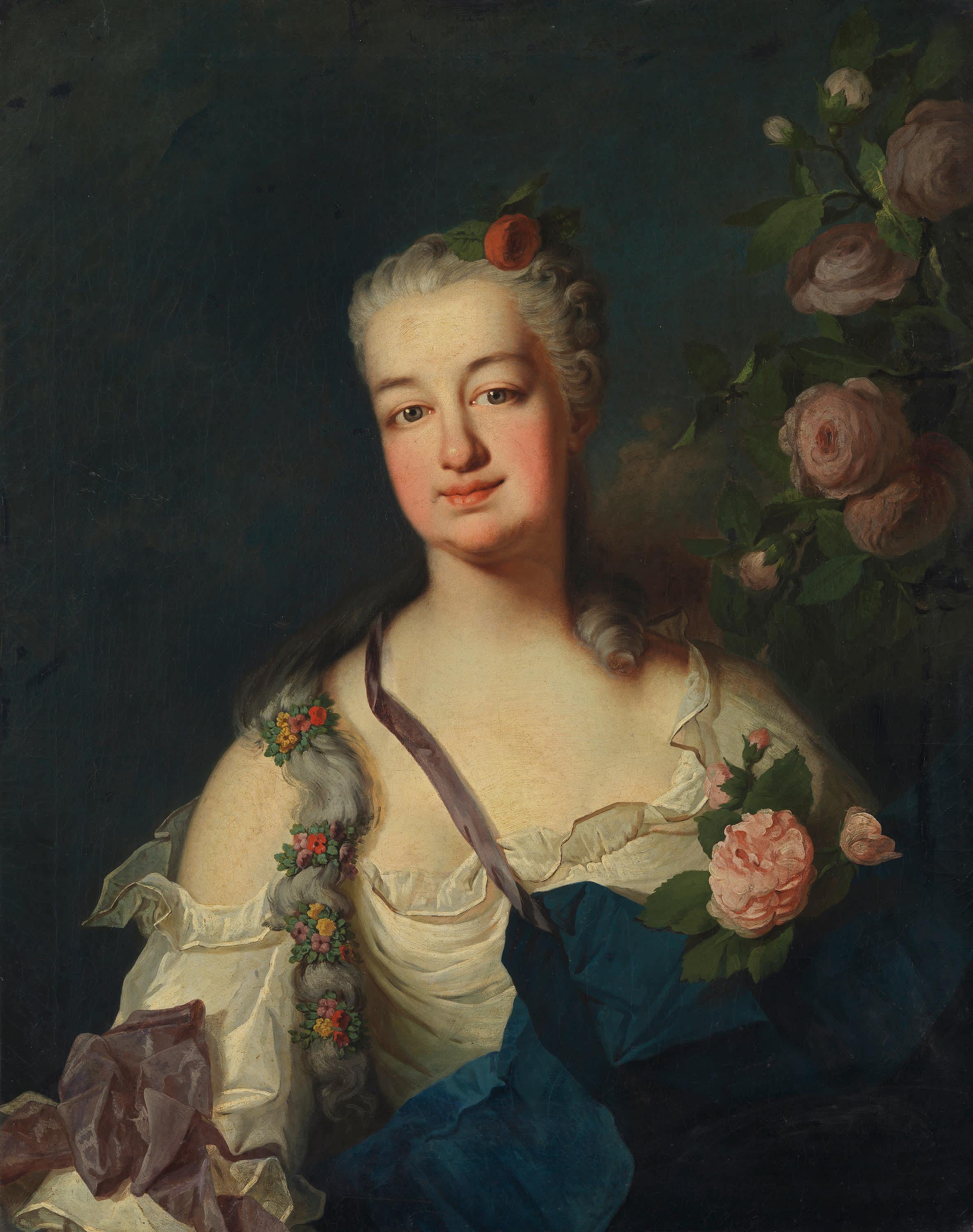 Brustbild einer Dame (Kurfürstin Elisabeth Auguste von der Pfalz?)