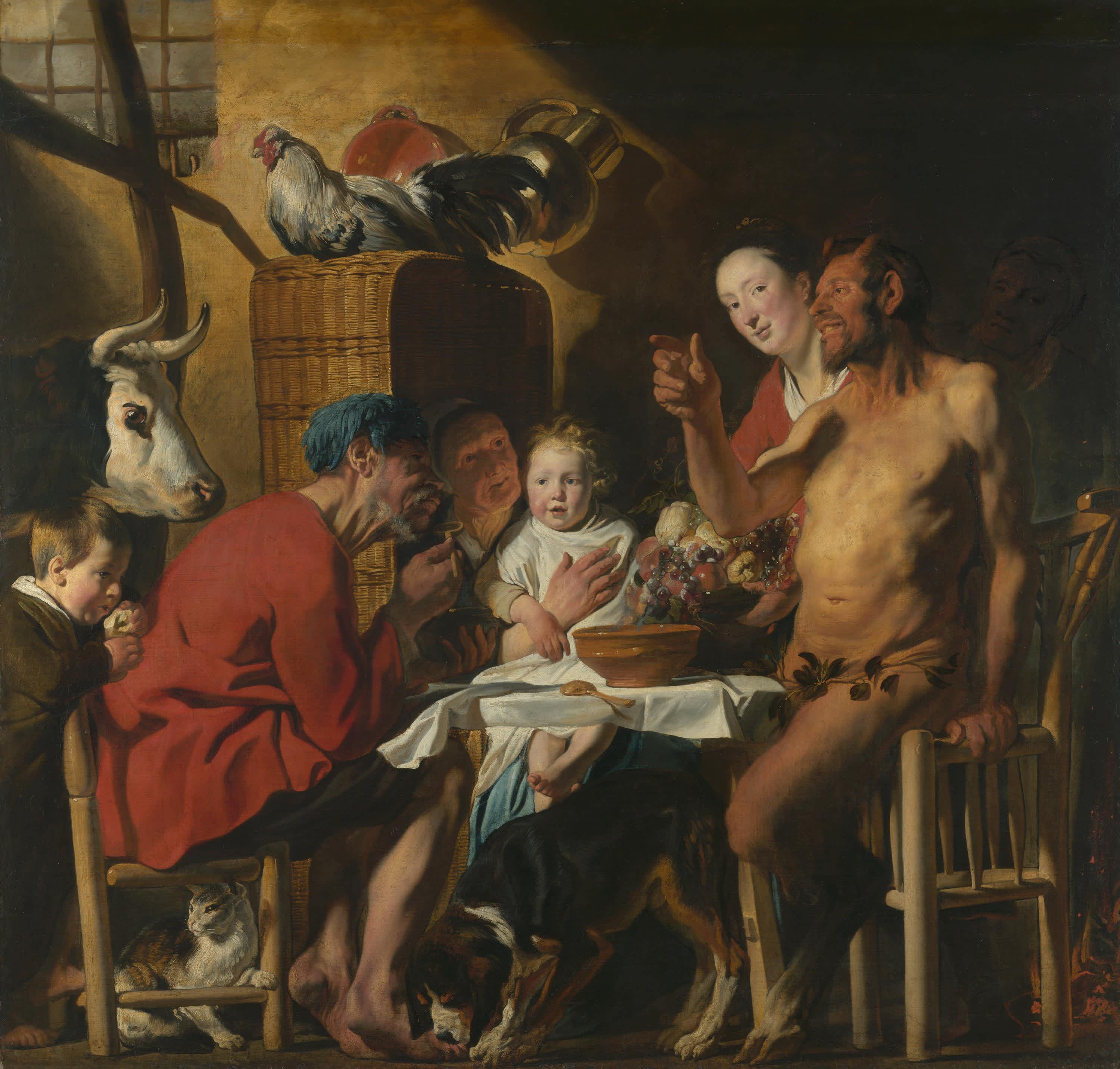 Der Satyr beim Bauern