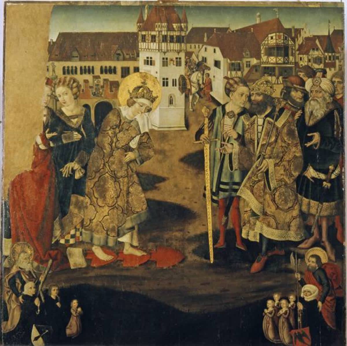 Feuerprobe der hl. Kunigunde