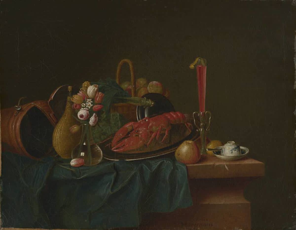 Stillleben mit Hummer