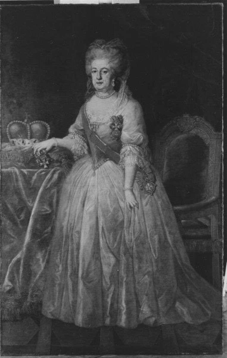 Bildnis der Kurfürstin Elisabeth Auguste von Pfalz-Bayern (1721-1794)