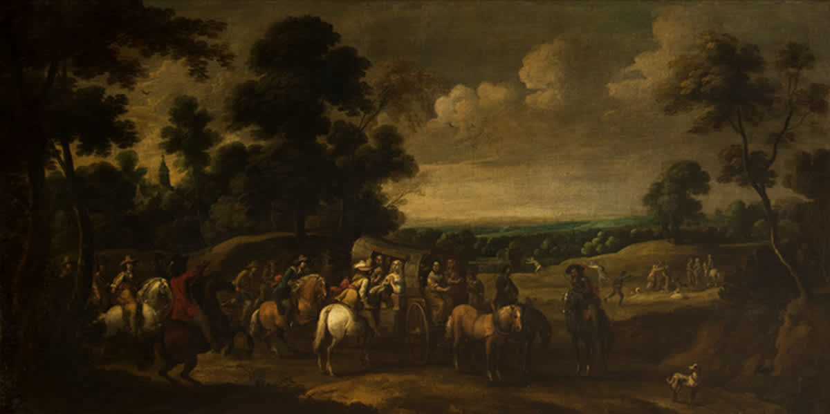 Überfall auf einen Reisewagen