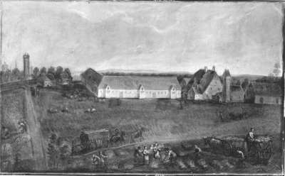 Ansicht der Schwaige Milbertshofen