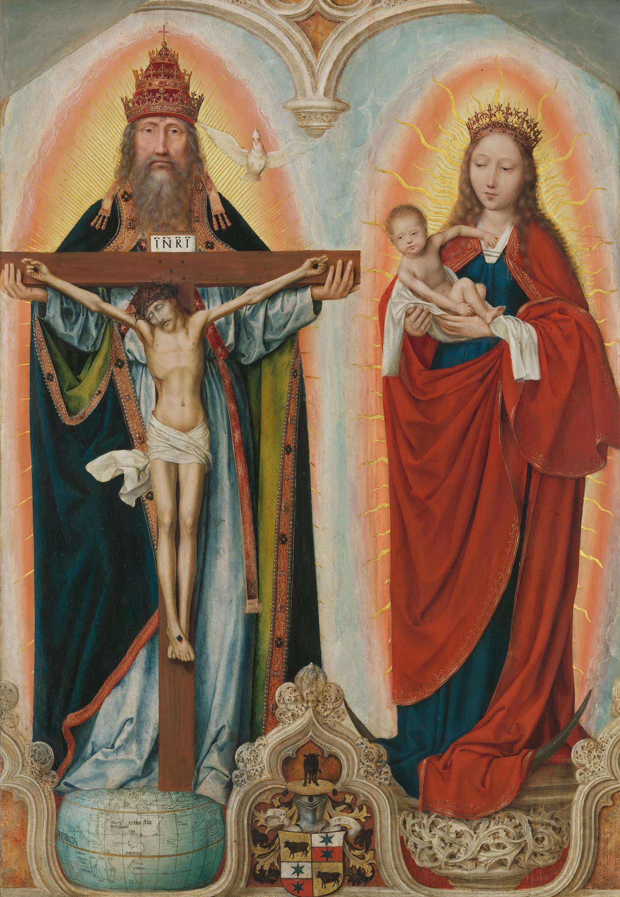 Rem-Altar: Maria mit Kind