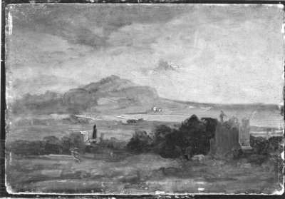 Blick auf den Monte Pellegrino mit Palermo