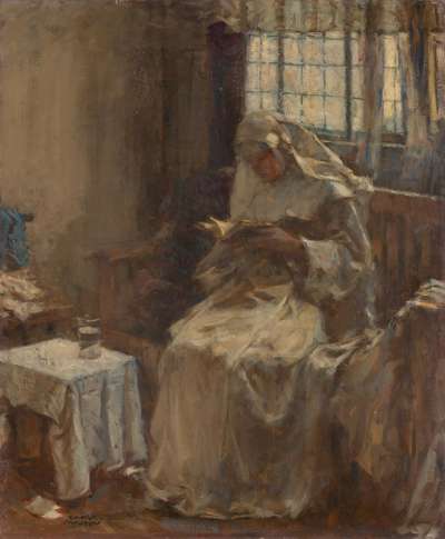 Lesende Nonne