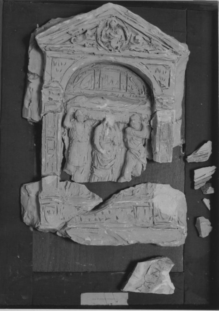 Bozzetto für das Grabmal eines Fabrikanten