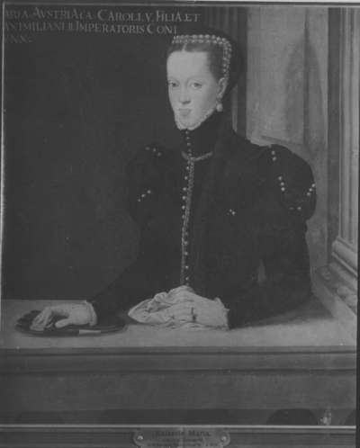 Bildnis der Kaiserin Maria, Gemahlin Kaiser Maximilians II. (1528-1603)