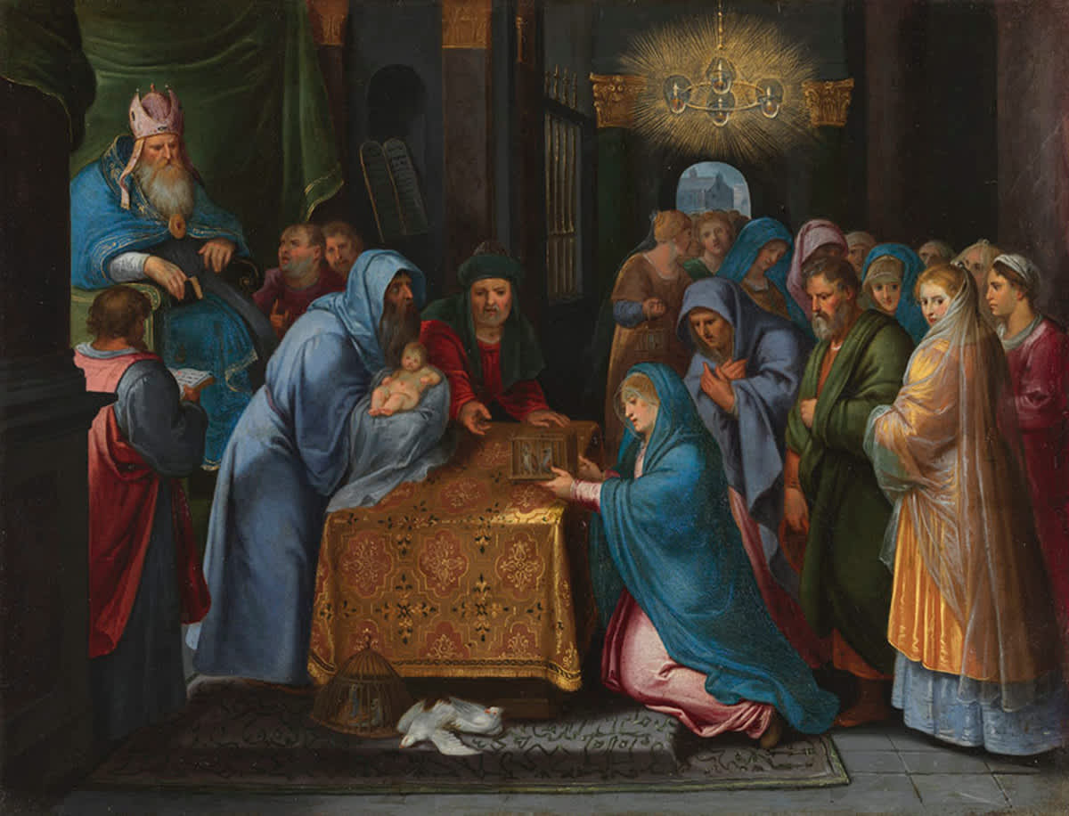 Darbringung Jesu im Tempel