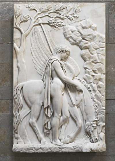 Bellerophon und Pegasus