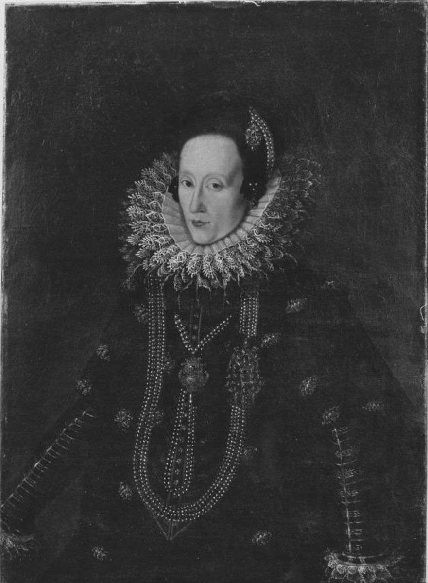 Bildnis der Magdalena von Bayern, Pfalzgräfin von Neuburg, Gemahlin Wolfgang Wilhelms von Pfalz-Neuburg (1587-1628)