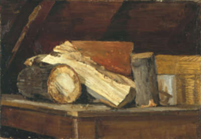 Holzklobenbild