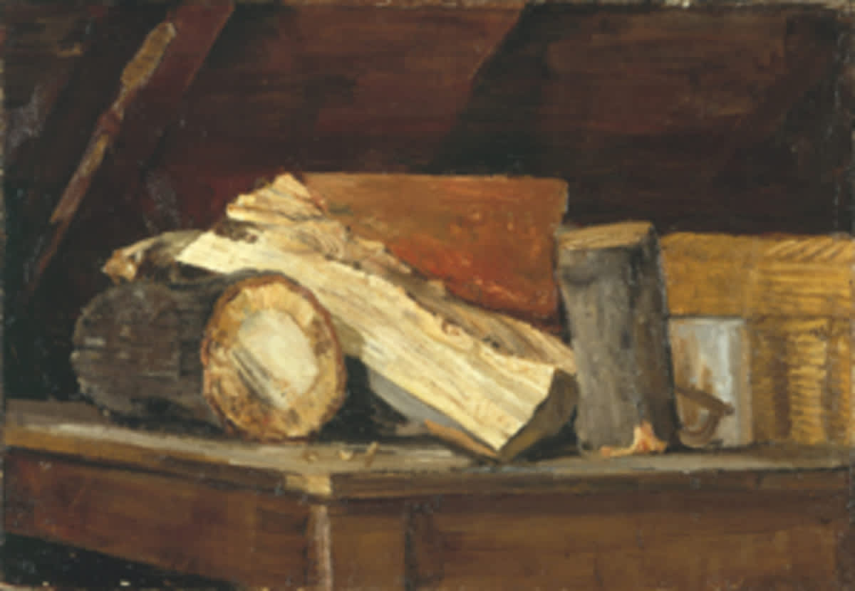 Holzklobenbild