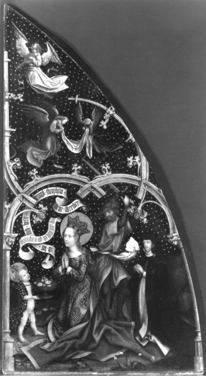 Basilika Santa Maria Maggiore, rechter Tafel: Enthauptung der hl. Dorothea