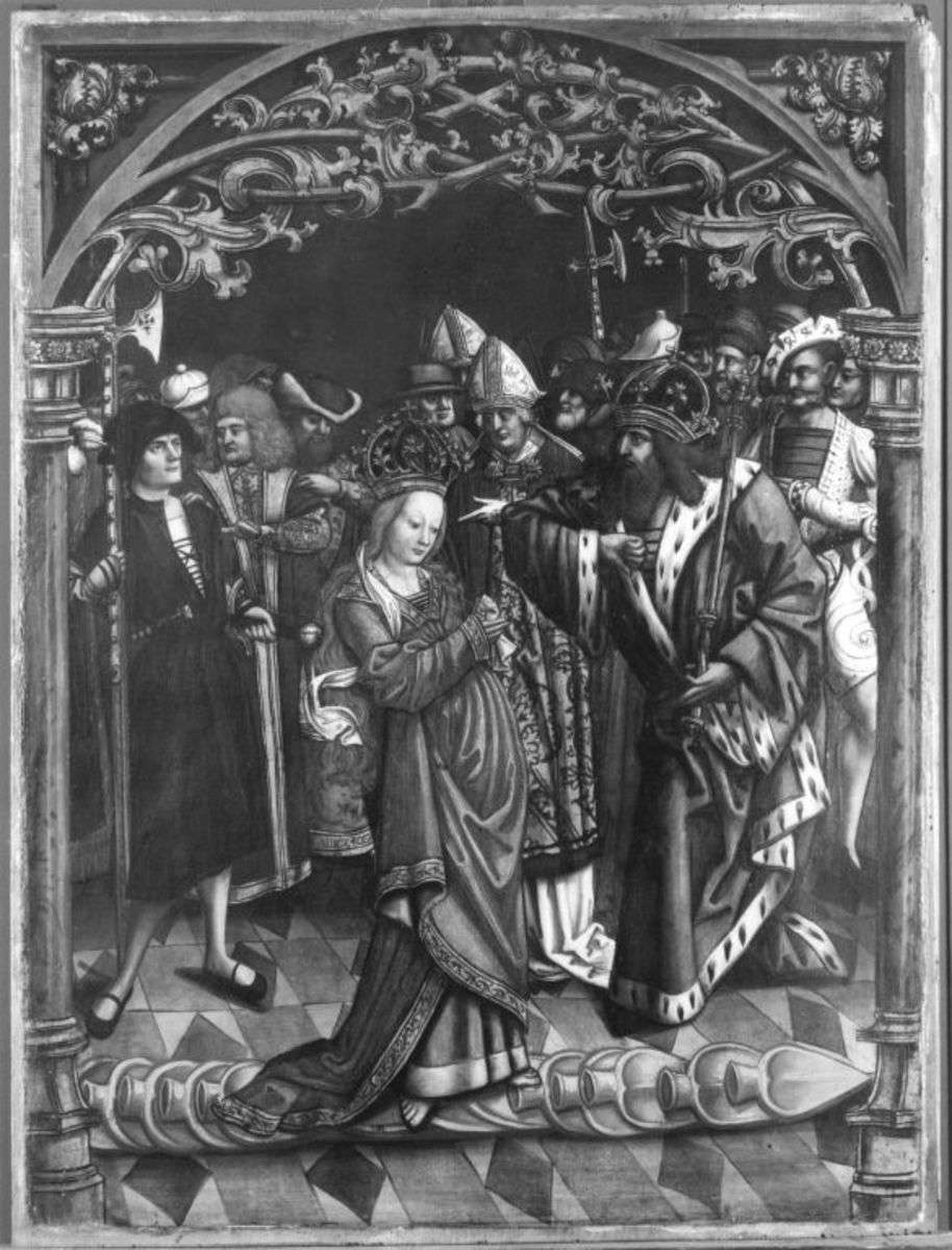 Kaiserin Kunigunde geht über glühende Pflugscharen