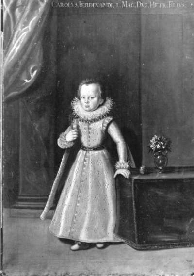 Kinderbildnis des Prinzen Carl von Toskana, Sohn des Großherzogs Ferdinand I.