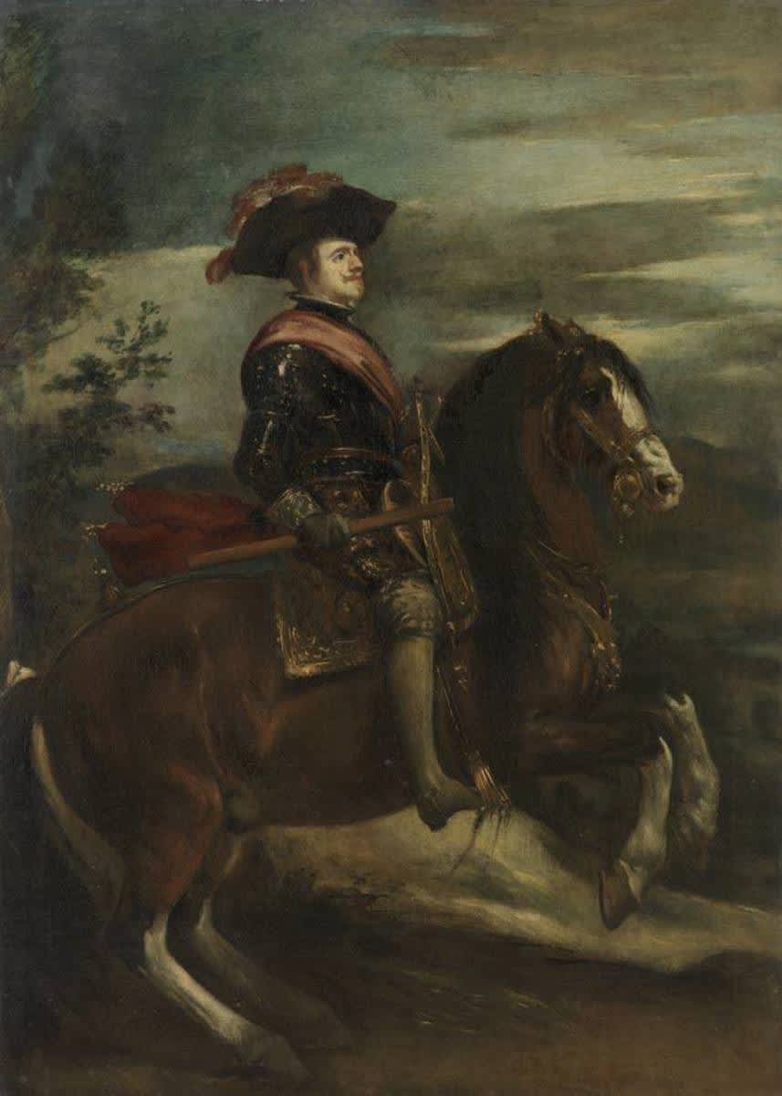 Reiterbildnis König Philipps' IV. (nach Velázquez)