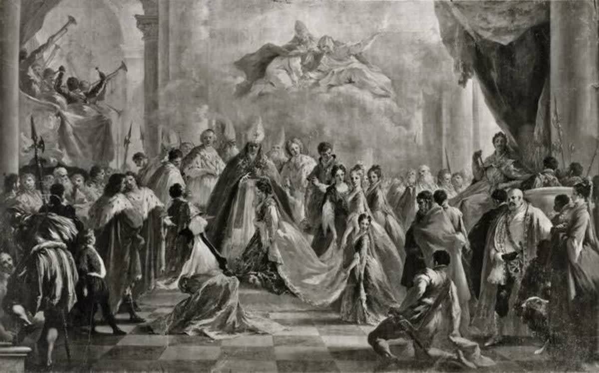 Krönung der Eleonora Magdalena von Pfalz-Neuburg zur Kaiserin