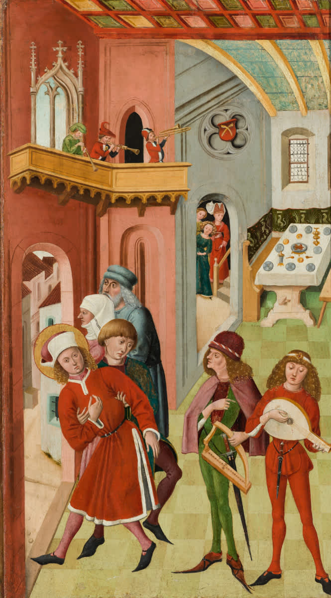 Veitsaltar: Versuchungen des hl. Veit