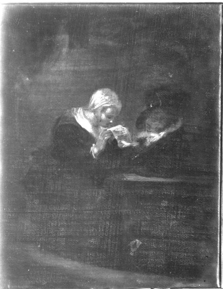 Lesende Frau